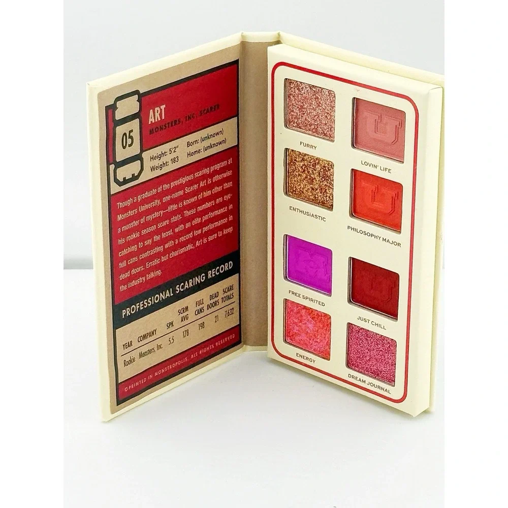 Makeup Revolution Monsters University Scarer Art Eyeshadow Palette. New In Box